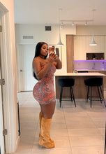 Load image into Gallery viewer, HOURGLASS DRESS - AZTEC
