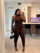 Load image into Gallery viewer, LACEY JUMPSUIT BROWN

