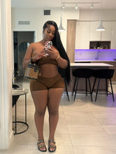 Load image into Gallery viewer, COCO BROWN SWIM SET
