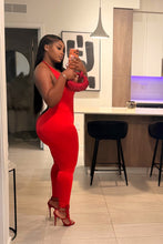 Load image into Gallery viewer, RED VIXXEN JUMPSUIT
