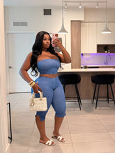 Load image into Gallery viewer, DENIM CAPRI SET

