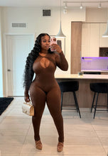 Load image into Gallery viewer, LUXE JUMPSUIT BROWN
