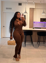 Load image into Gallery viewer, LUXE JUMPSUIT BROWN
