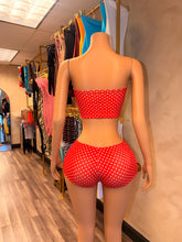 Load image into Gallery viewer, RED POLKA DOT SWIM SET

